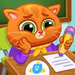Взломанная Bubbu School (котик бубу) [мод: много денег] на Андроид