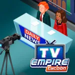 Скачать взломанную версию TV Empire Tycoon - тв игра [мод: много денег] на Андроид