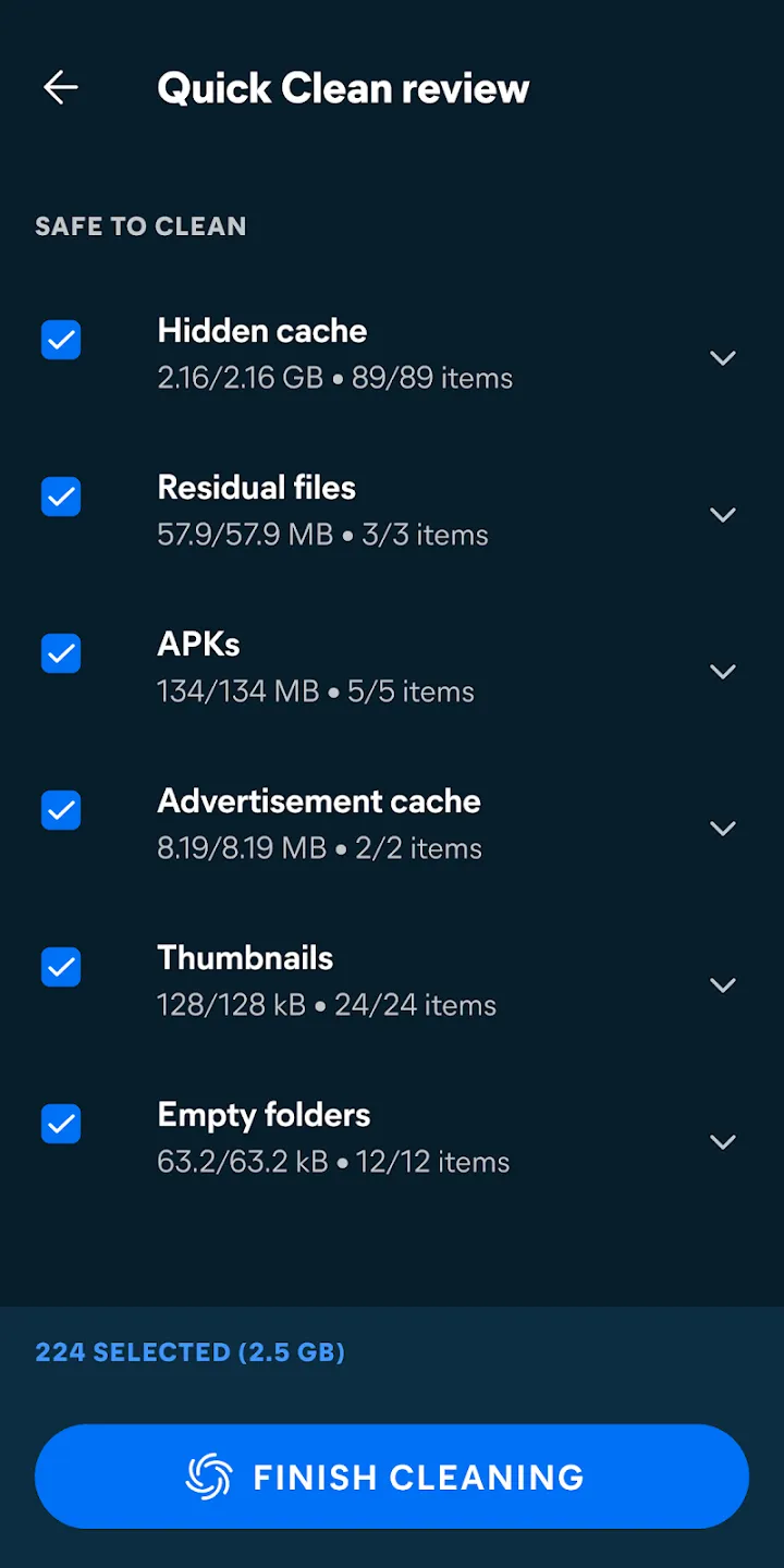 Avast Cleanup v26.06.0 APK Мод (Всё открыто, Premium) Screenshot 2 Avast Cleanup v26.06.0 APK Мод (Всё открыто, Premium) Screenshot 2