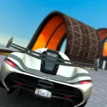 Скачать MOD Car Stunt Races: Mega Ramps [мод: много денег] на Андроид