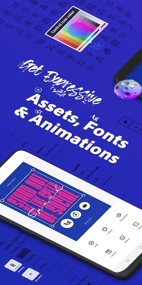 Adobe Spark Post Premium: Graphic Design & Story Templates [мод: всё открыто] Screenshot 3