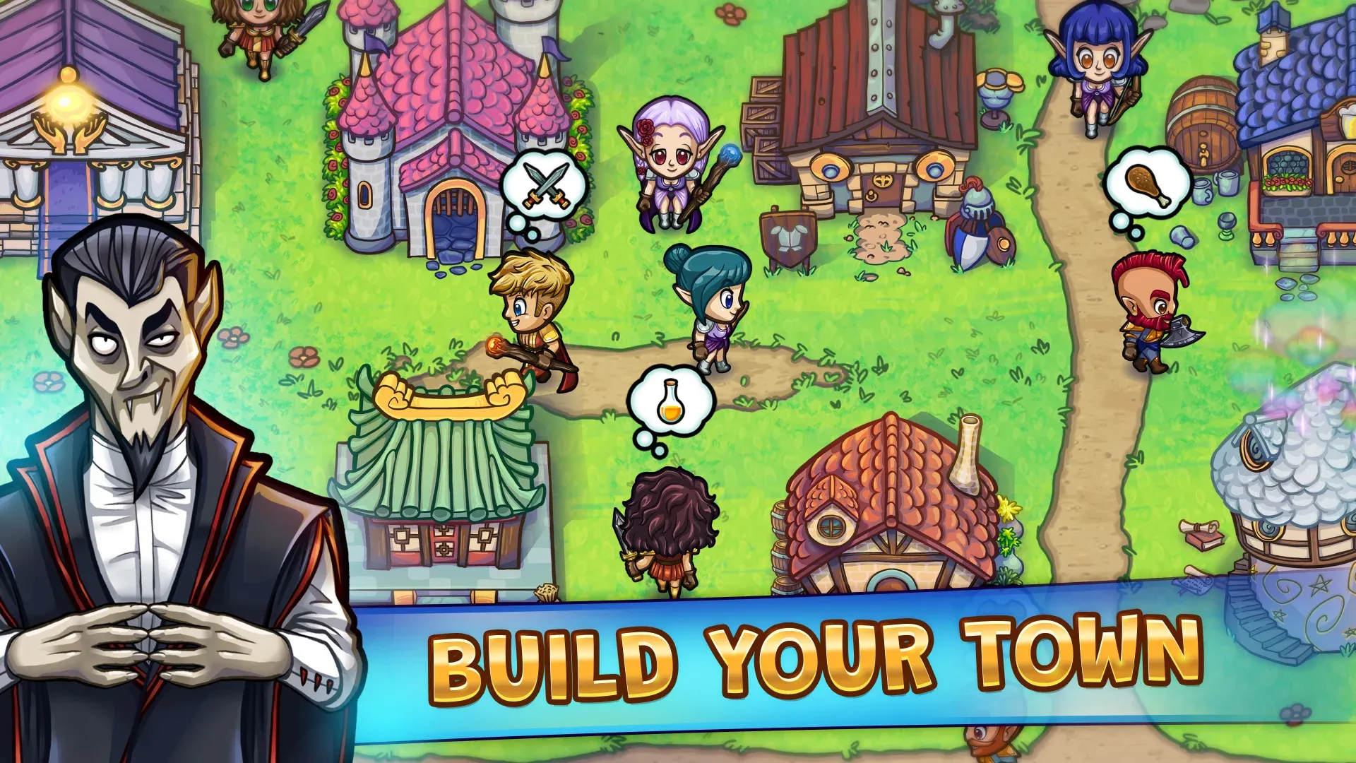 Hero Park: Shops & Dungeons v1.24.1 APK Мод (Много денег) Screenshot 3 Hero Park: Shops & Dungeons v1.24.1 APK Мод (Много денег) Screenshot 3