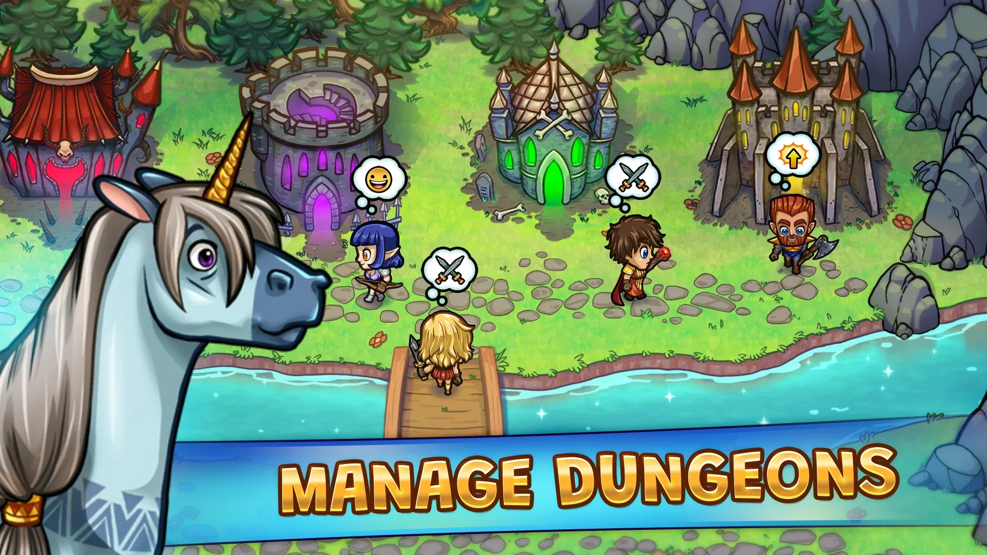 Hero Park: Shops & Dungeons v1.24.1 APK Мод (Много денег) Screenshot 5