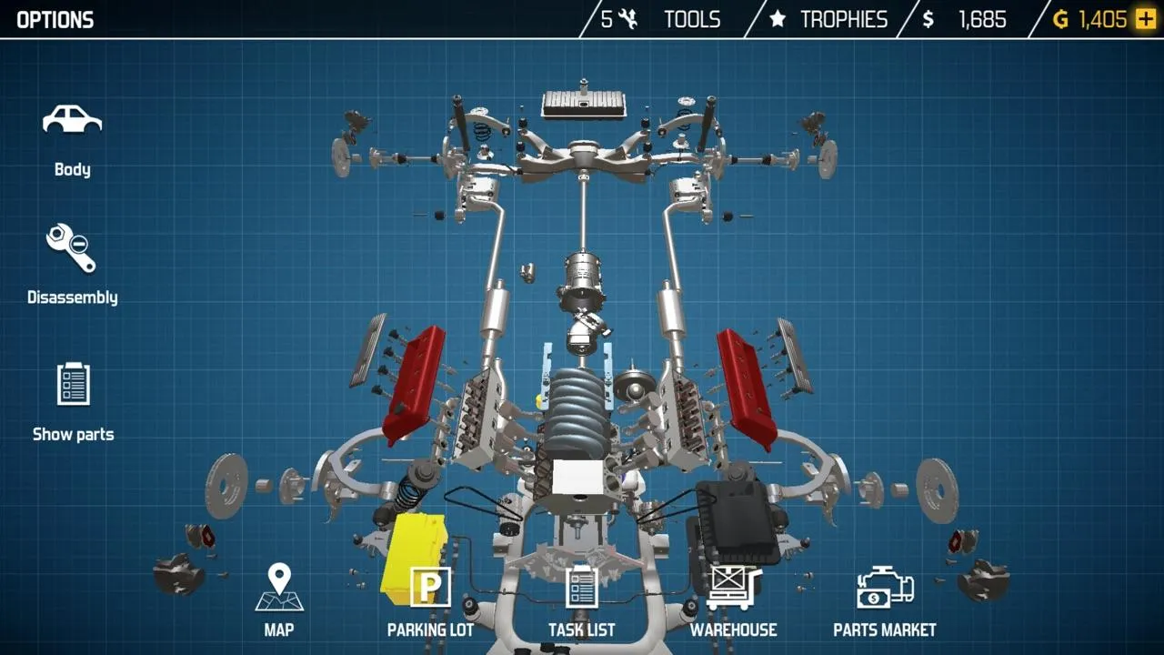Car Mechanic Simulator 21 [мод: много денег] Screenshot 4