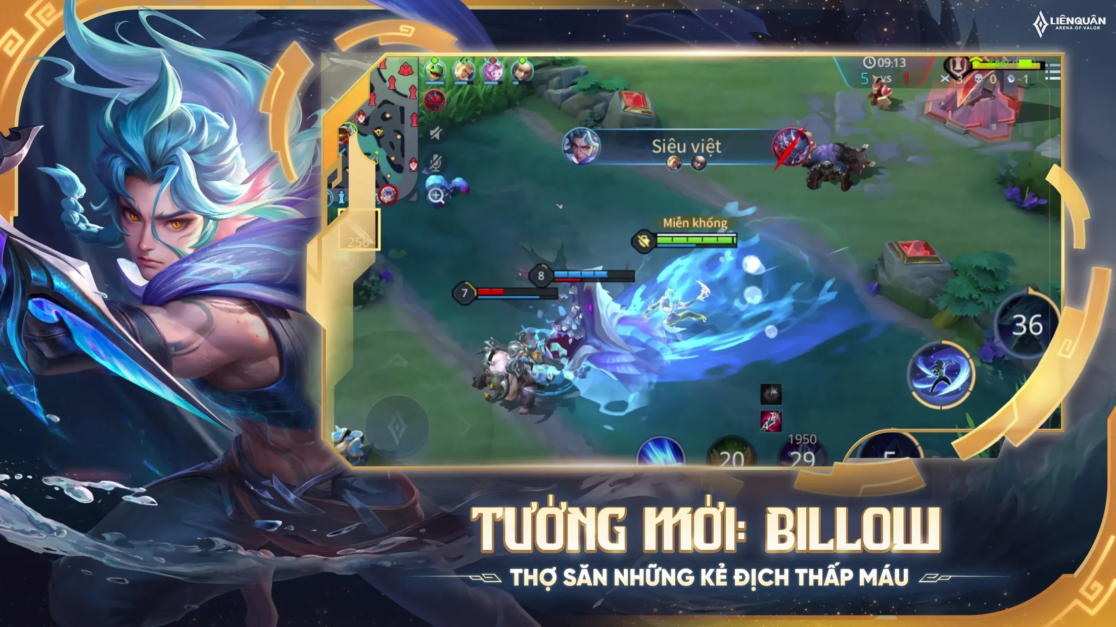 Garena Liên Quân Mobile v1.57.1.2 APK Мод (Меню, MapHack, Вид с дрона) Screenshot 2