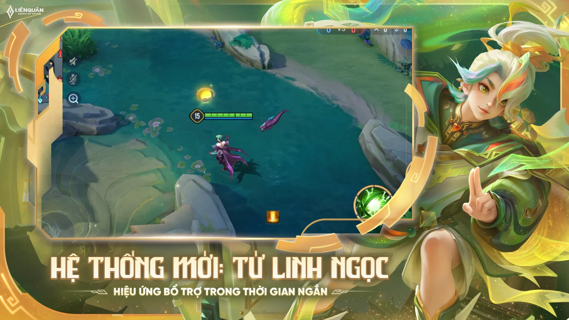 Garena Liên Quân Mobile v1.57.1.2 APK Мод (Меню, MapHack, Вид с дрона) Screenshot 3