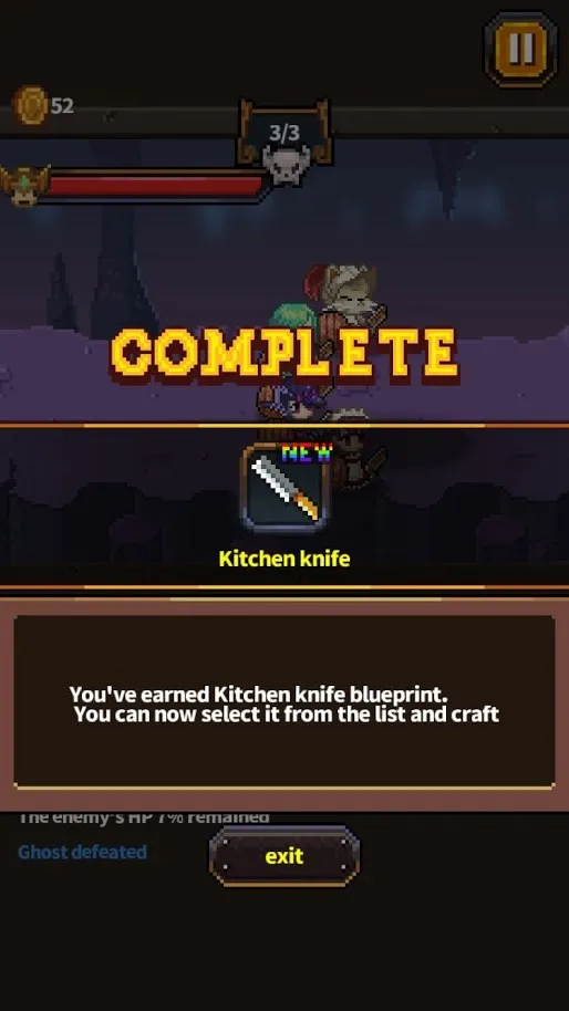 Warriors' Market Mayhem : Offline Retro RPG [мод: много денег] Screenshot 4