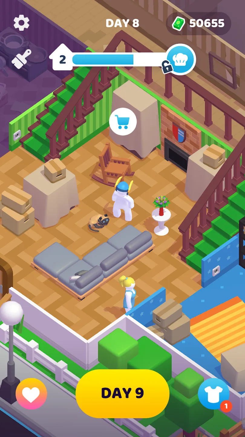 Staff! - Cимулятор жизни v1.2.22 APK Мод (Меню, Много денег, Без рекламы) Screenshot 3
