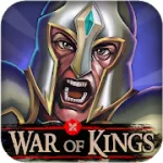 Скачать War of Kings: стратегия война игра [мод: бесплатные покупки] на Андроид