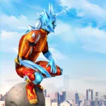 Взломанная Snow Storm Superhero Мод (Много маны) на Андроид