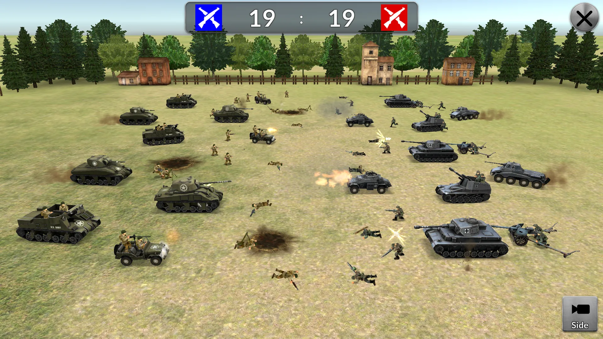 WW2 Battle Simulator [мод: много денег] Screenshot 3