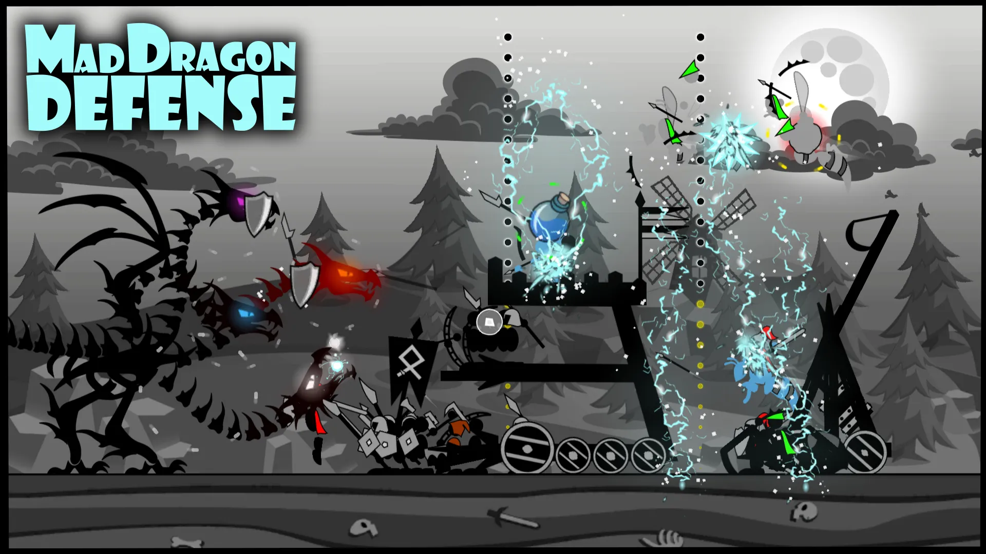 Mad Dragon Defense v1.7.7 APK Мод (Много денег) Screenshot 3 Mad Dragon Defense v1.7.7 APK Мод (Много денег) Screenshot 3