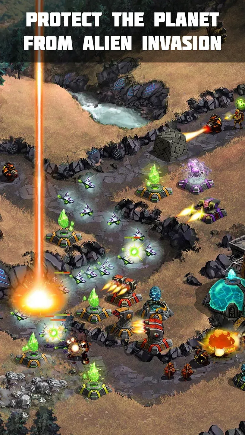 Ancient Planet Tower Defense v1.2.157 APK Мод (Много денег) Screenshot 1 Ancient Planet Tower Defense v1.2.157 APK Мод (Много денег) Screenshot 1