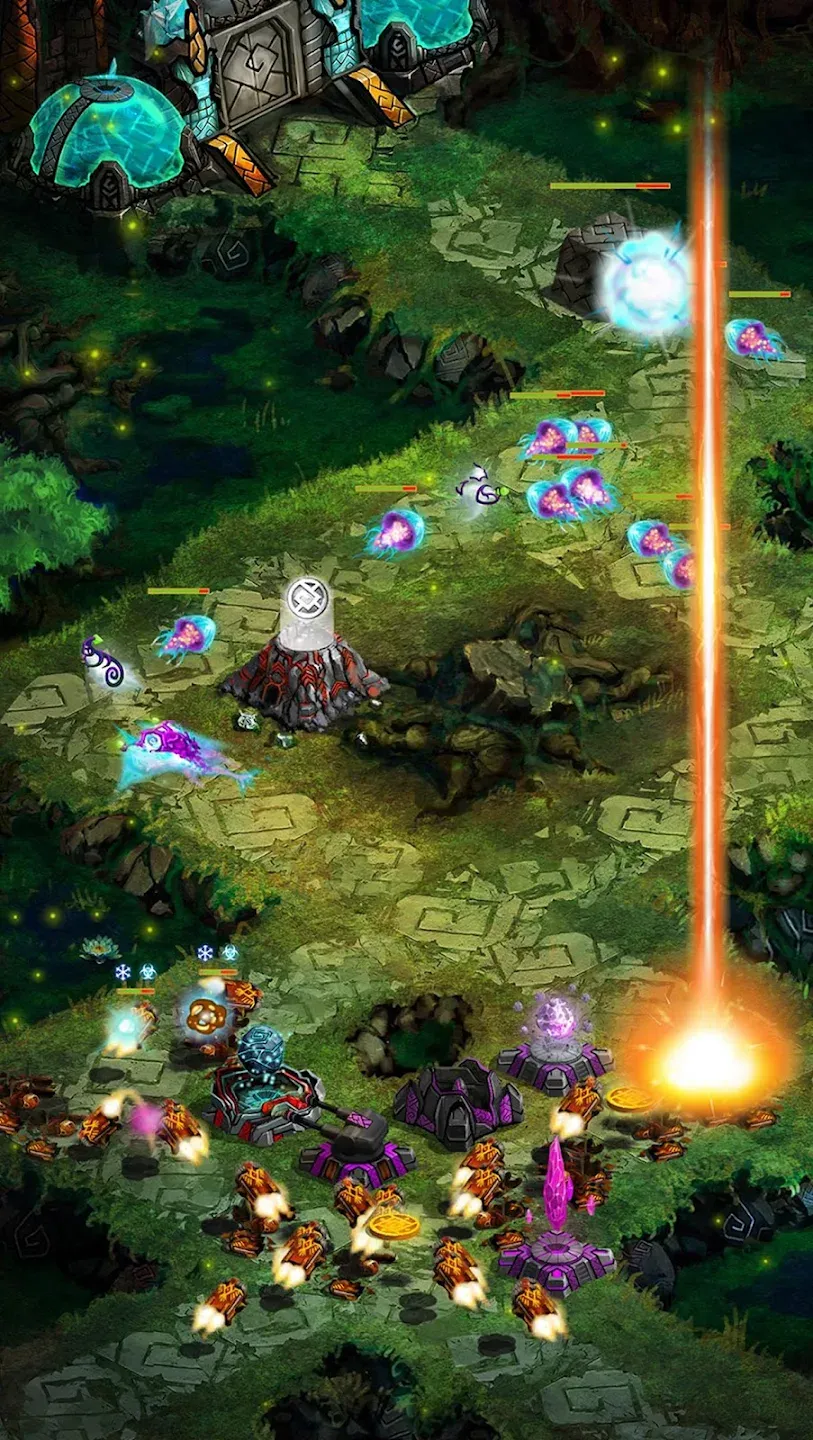 Ancient Planet Tower Defense v1.2.157 APK Мод (Много денег) Screenshot 3 Ancient Planet Tower Defense v1.2.157 APK Мод (Много денег) Screenshot 3