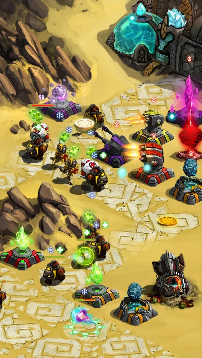 Ancient Planet Tower Defense v1.2.157 APK Мод (Много денег) Screenshot 4 Ancient Planet Tower Defense v1.2.157 APK Мод (Много денег) Screenshot 4