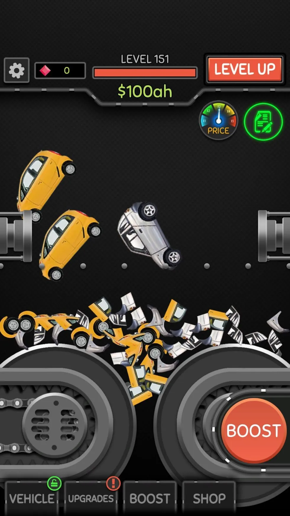 Idle Car Crusher [мод: много денег] Screenshot 1