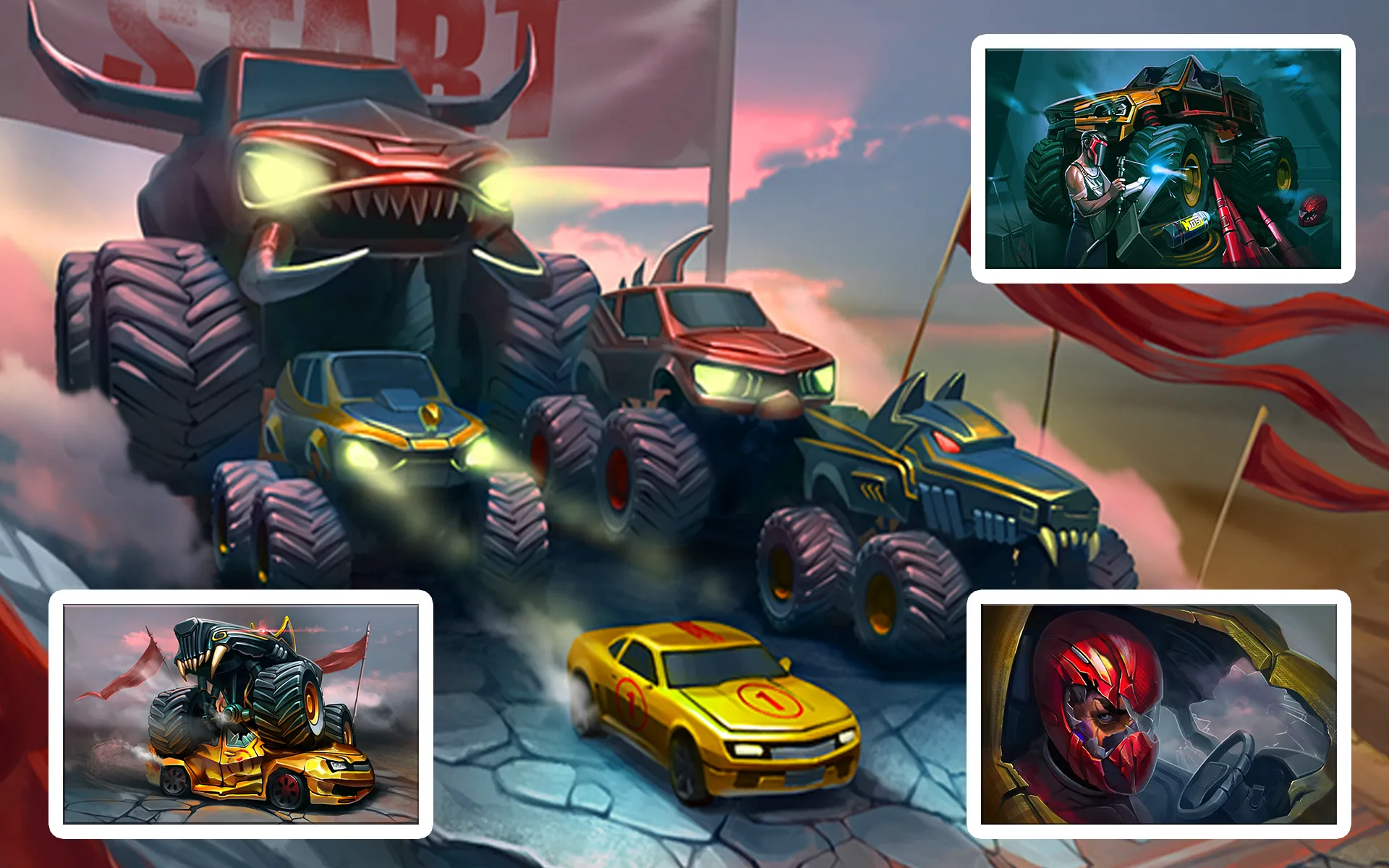 Mad Truck Challenge Гонки 4x4 [мод: много денег] Screenshot 2