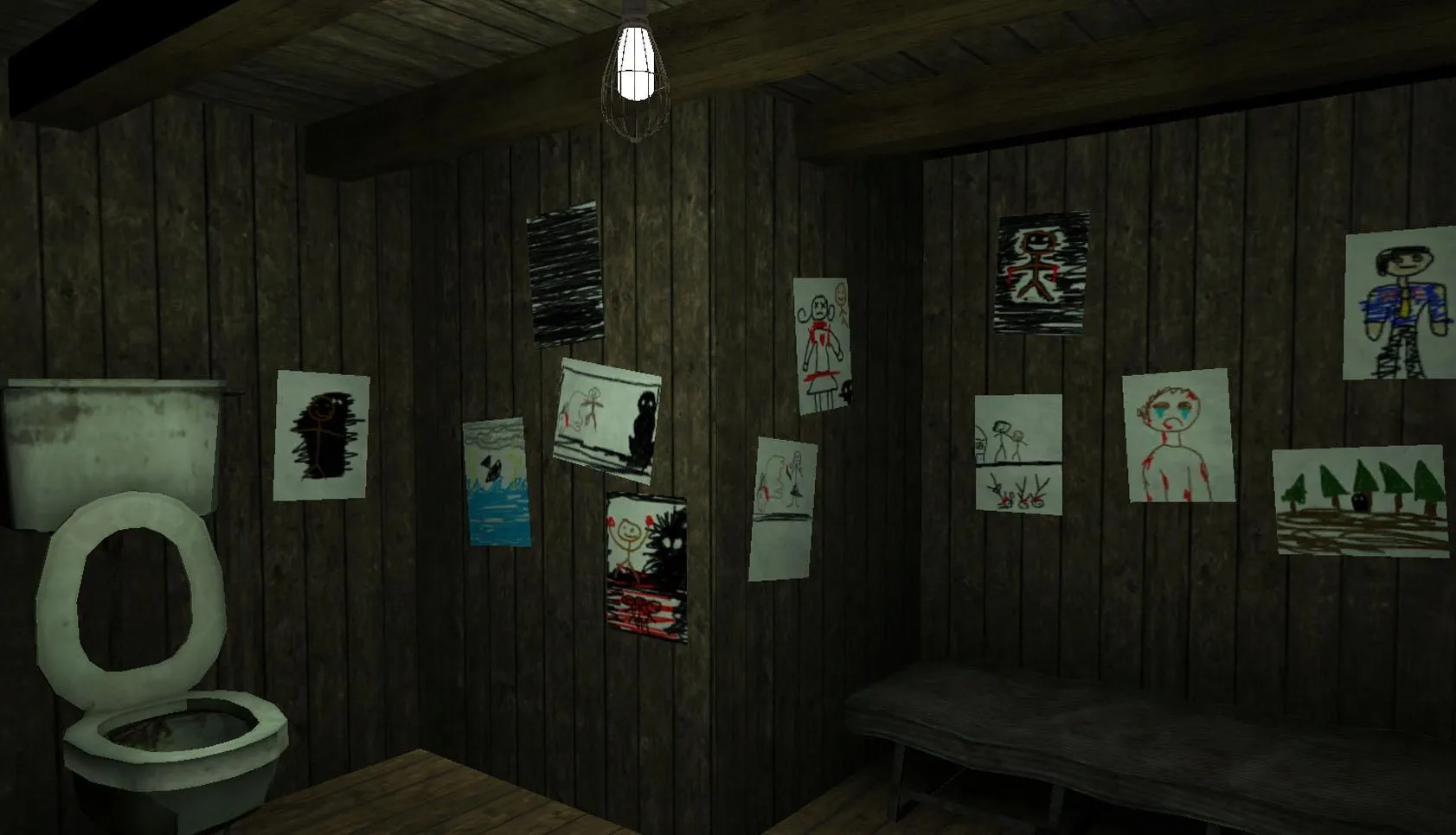 HeadHorse: Игра ужасов [мод: всё открыто] Screenshot 5