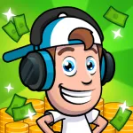 Скачать взлом Idle Tuber Empire [мод: много денег] на Андроид