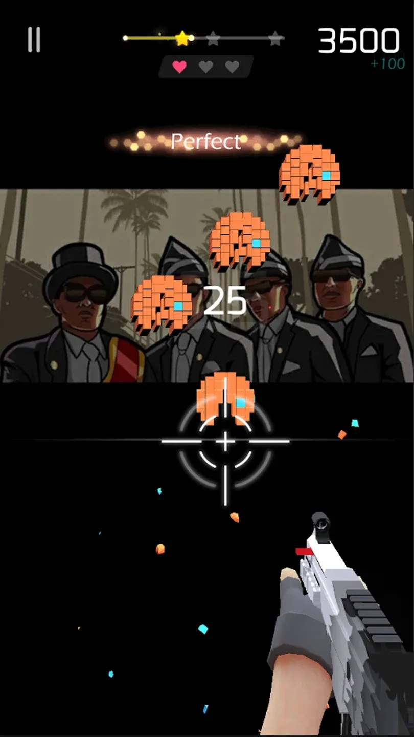 Beat Shooter v2.3.2 APK Мод (Много денег) Screenshot 4 Beat Shooter v2.3.2 APK Мод (Много денег) Screenshot 4