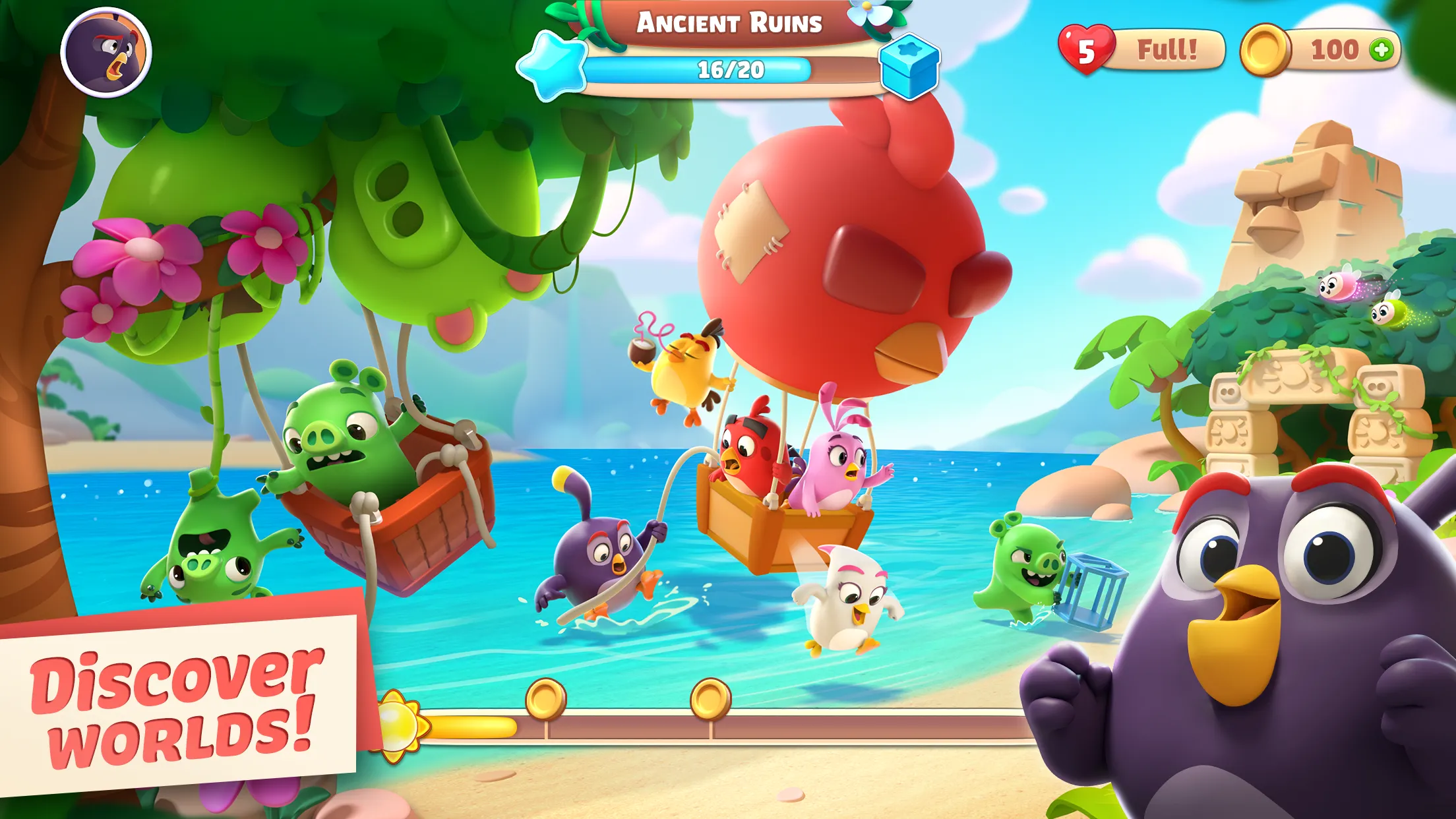 Angry Birds Journey v3.8.4 APK Мод (Много денег) Screenshot 2 Angry Birds Journey v3.8.4 APK Мод (Много денег) Screenshot 2