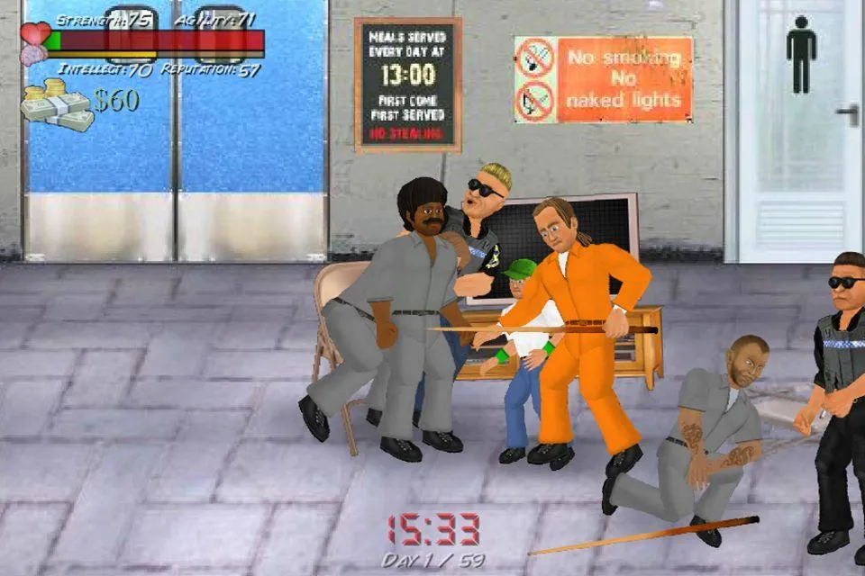 Hard Time (Prison Sim) [мод: всё открыто] Screenshot 1