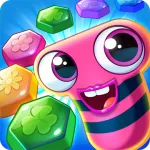 Скачать взломанную версию Bee Brilliant Blast [мод: много денег] на Андроид