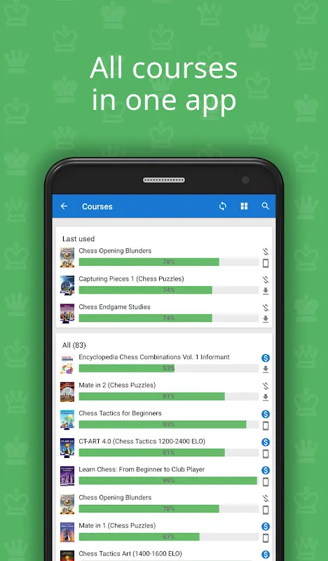 Chess King - Обучение шахматам v5.7.4 APK Мод (Всё открыто, Premium) Screenshot 2