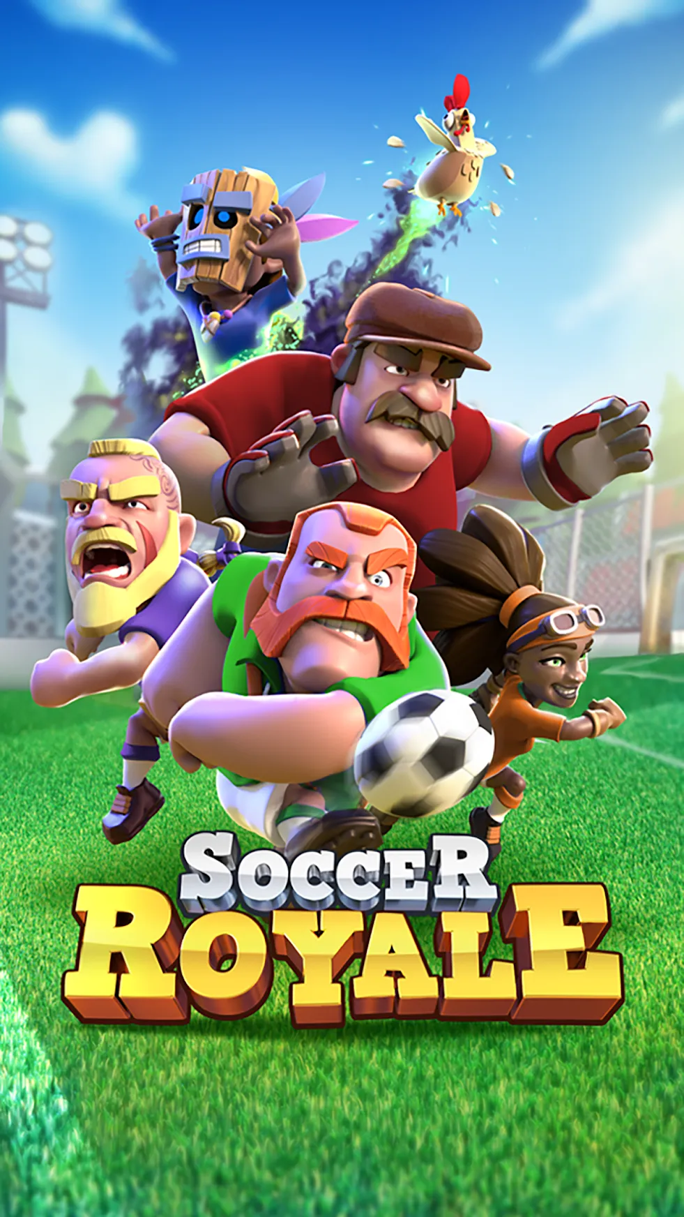 Soccer Royale: Pool Football [мод: много денег] Screenshot 1