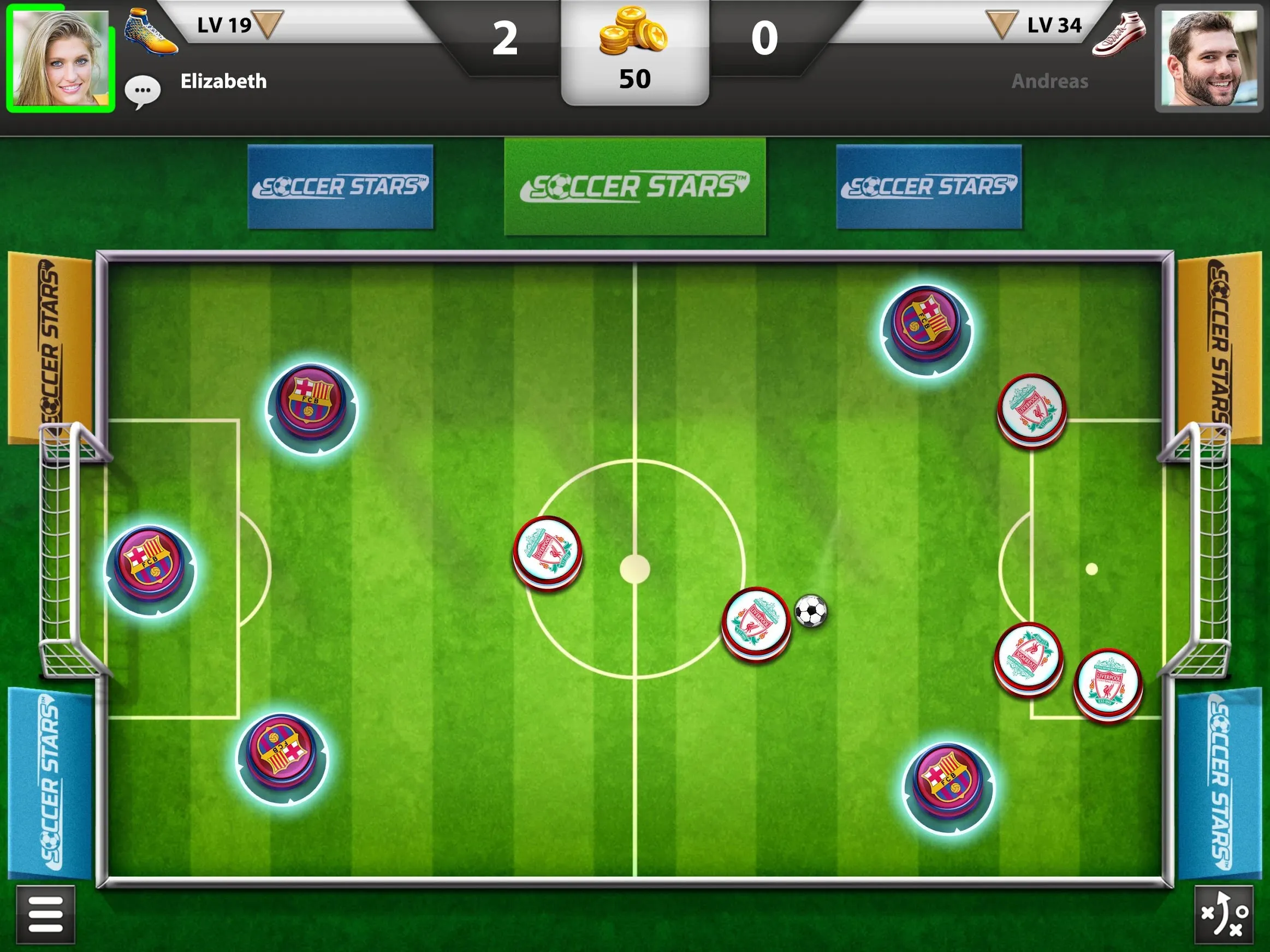 Soccer Stars [мод: много денег] Screenshot 1