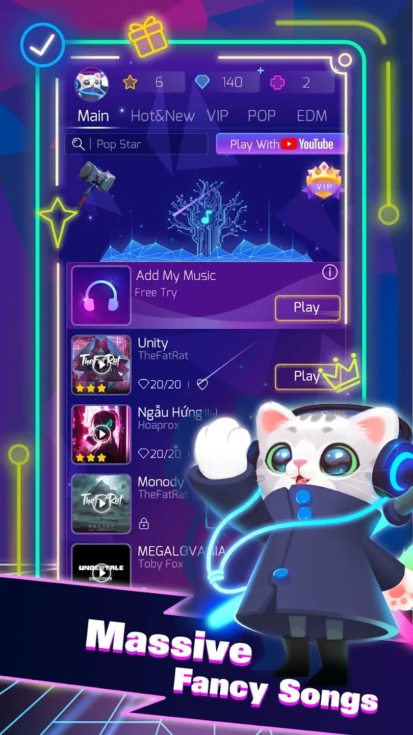 Sonic Cat - Сократите удары! v1.9.0 APK Мод (Много бриллиантов) Screenshot 1 Sonic Cat - Сократите удары! v1.9.0 APK Мод (Много бриллиантов) Screenshot 1