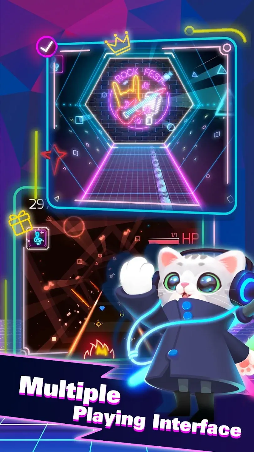 Sonic Cat - Сократите удары! v1.9.0 APK Мод (Много бриллиантов) Screenshot 4 Sonic Cat - Сократите удары! v1.9.0 APK Мод (Много бриллиантов) Screenshot 4