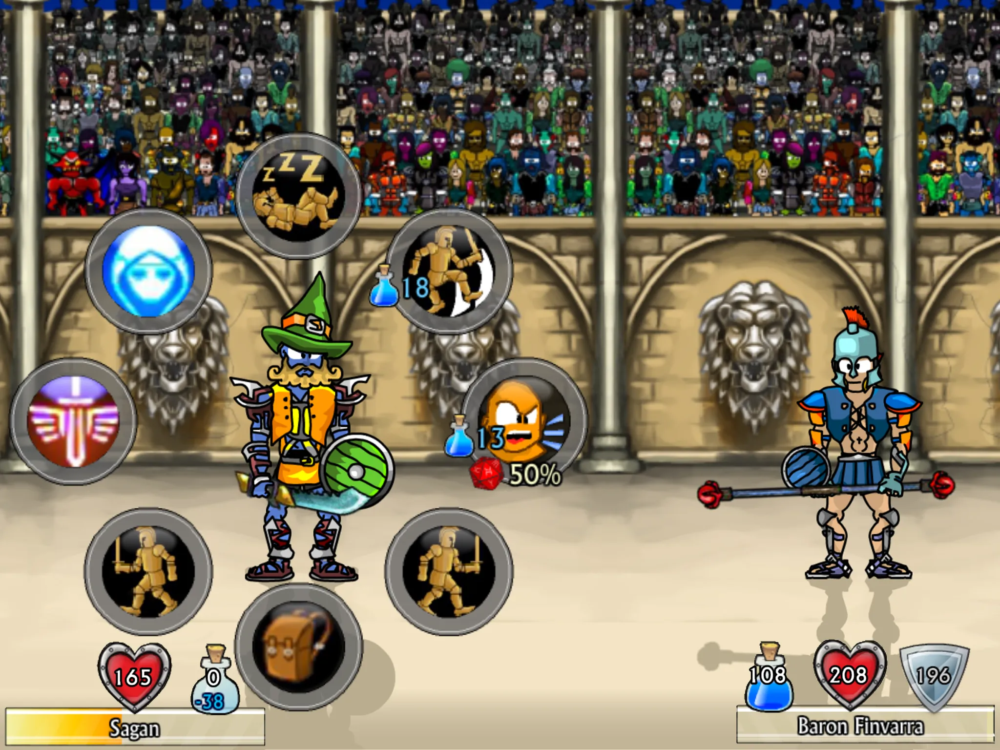 Swords and Sandals 2 Redux [мод: много денег] Screenshot 2