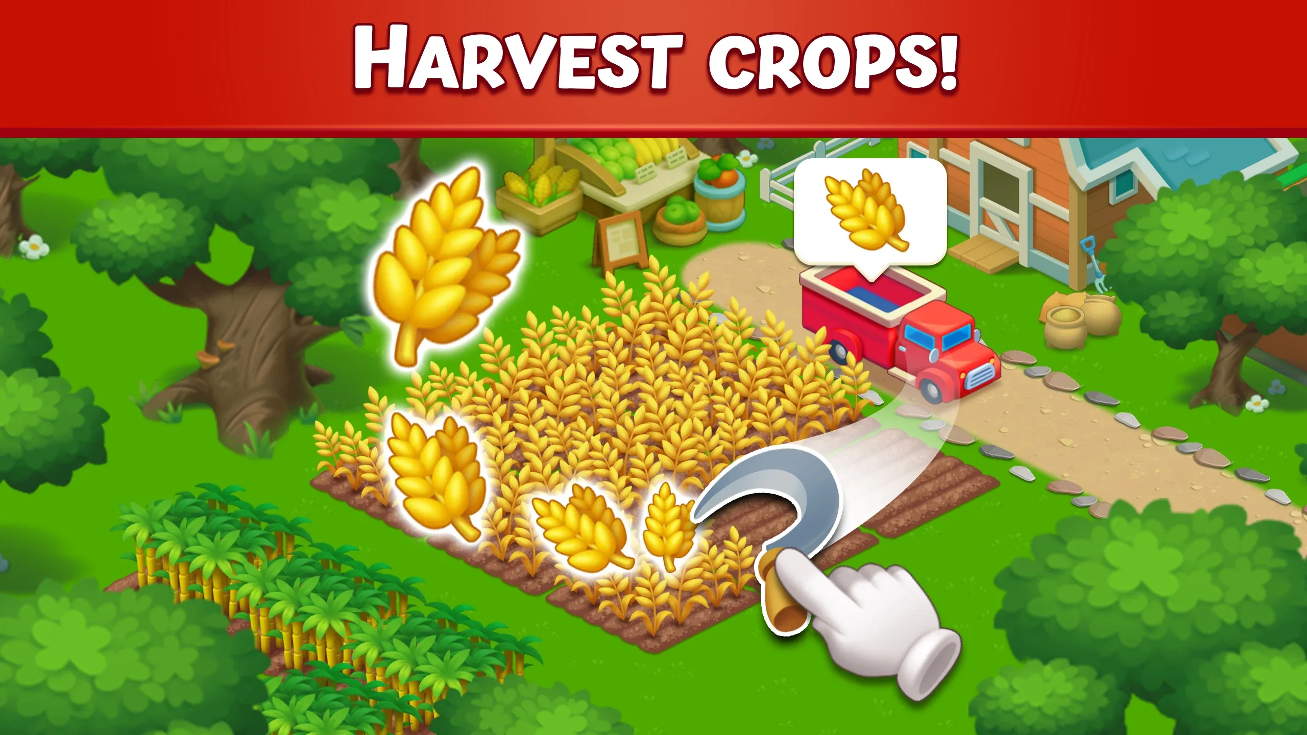 Farm City: Farming & Building v2.10.73 APK Мод (Много денег) Screenshot 1