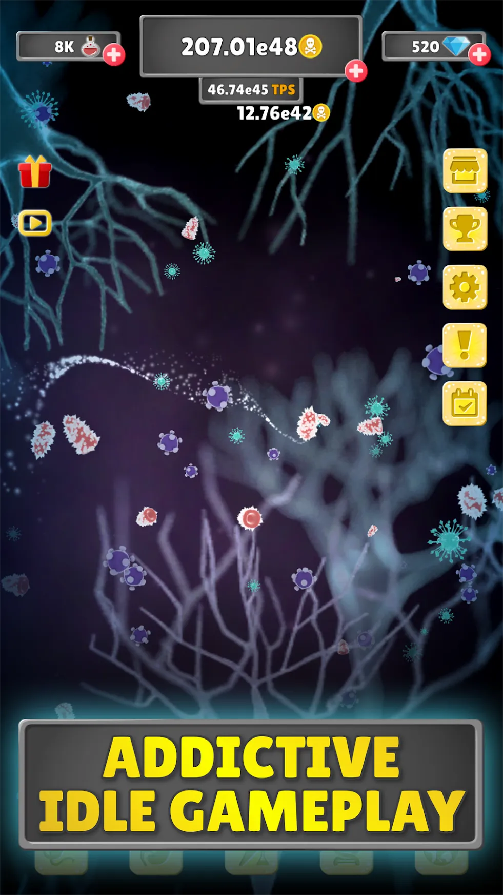 Idle Plague v1.2.3 APK Мод (Много денег) Screenshot 4 Idle Plague v1.2.3 APK Мод (Много денег) Screenshot 4