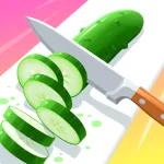 Скачать взломанную версию Perfect Slices Мод (Много денег) на Андроид