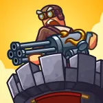 Скачать взломанную версию Steampunk Defense: Tower Defense [мод: много денег] на Андроид