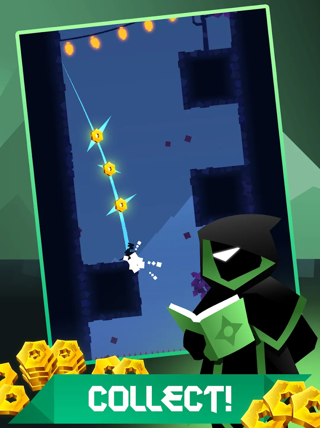 Ninja Tobu v2.5.2 APK Мод (Много денег) Screenshot 4 Ninja Tobu v2.5.2 APK Мод (Много денег) Screenshot 4