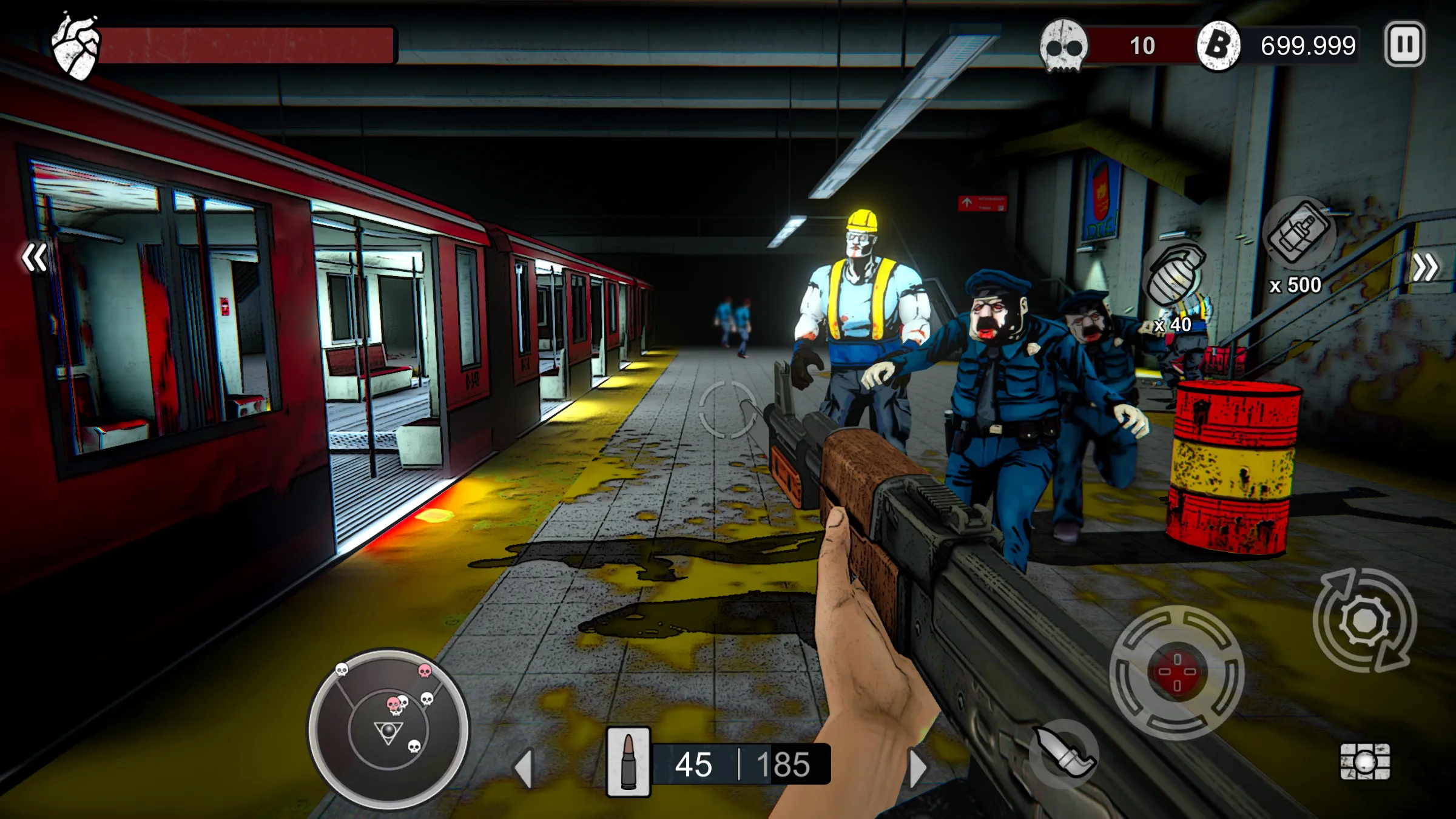 Zombie Conspiracy: Shooter [мод: бесплатные покупки] Screenshot 2