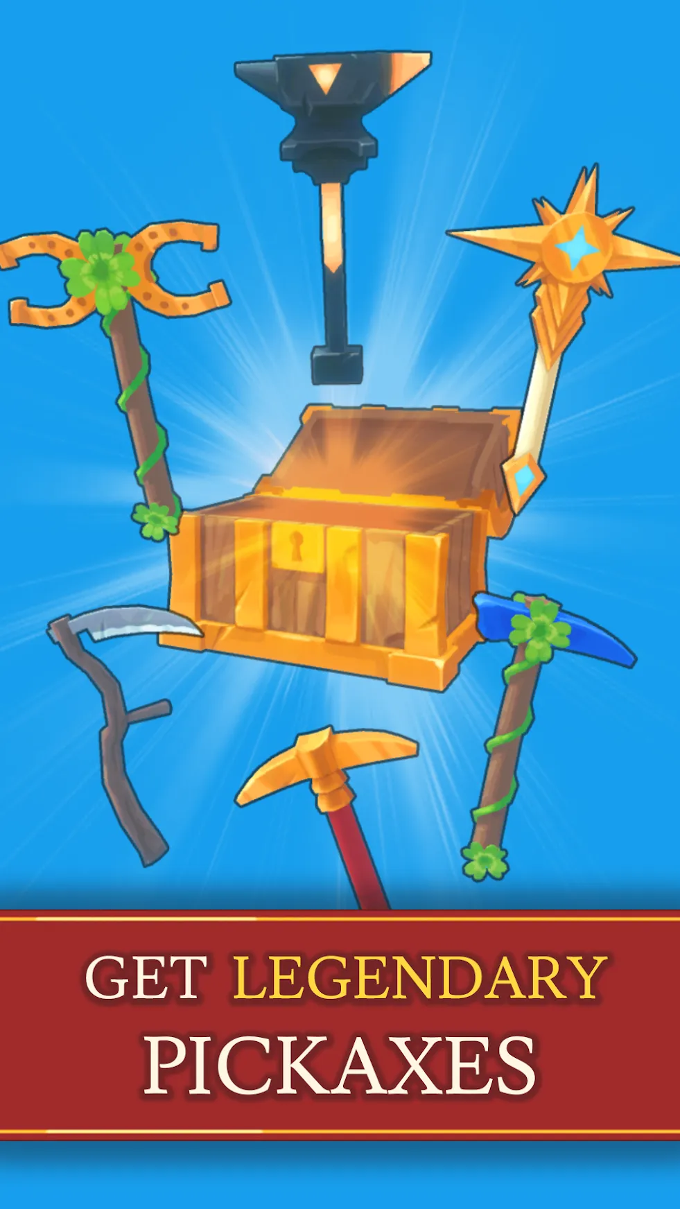 Idle Tower Miner – Добывай и строй [мод: бесплатные покупки] Screenshot 3