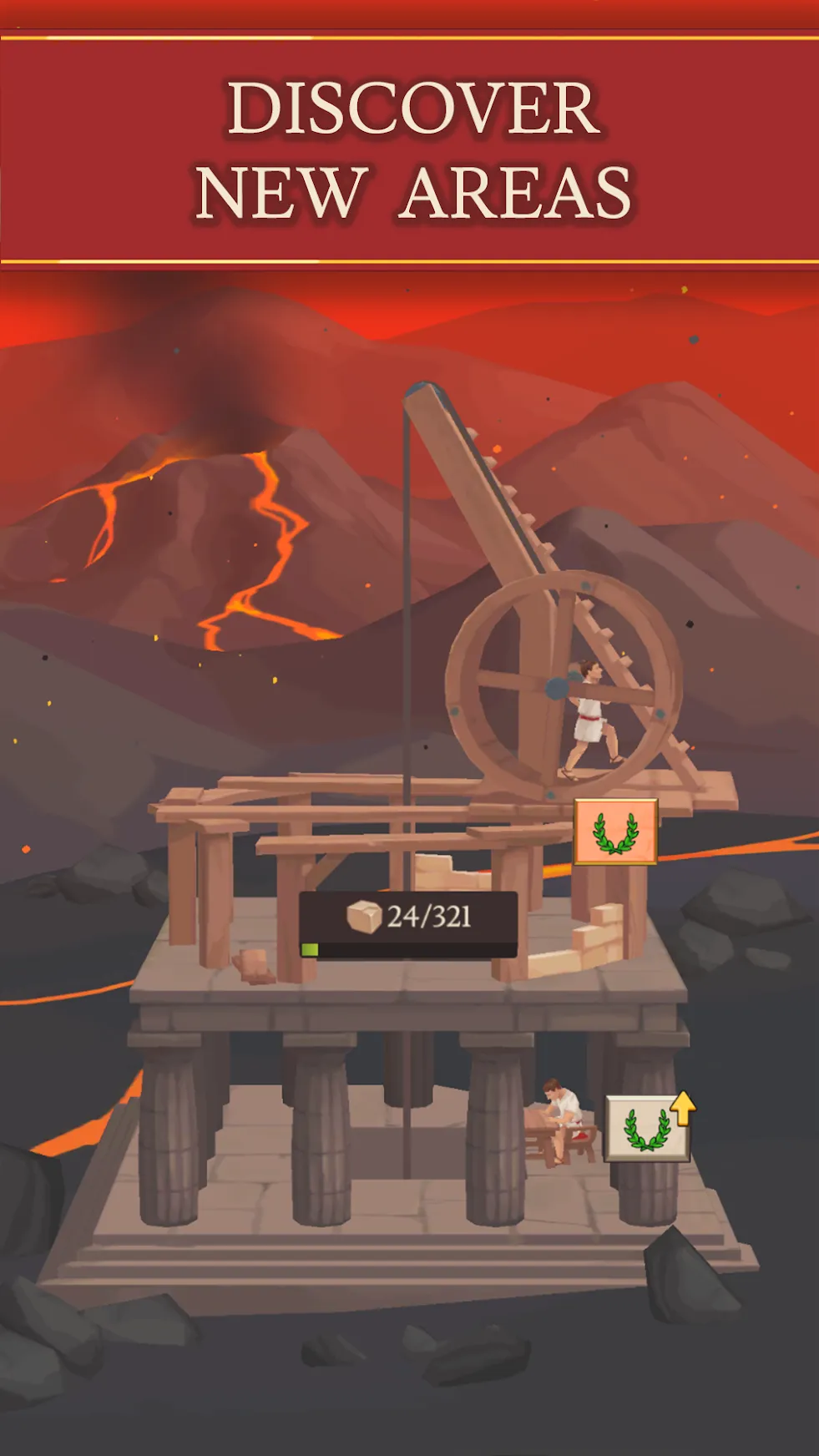 Idle Tower Miner – Добывай и строй [мод: бесплатные покупки] Screenshot 4