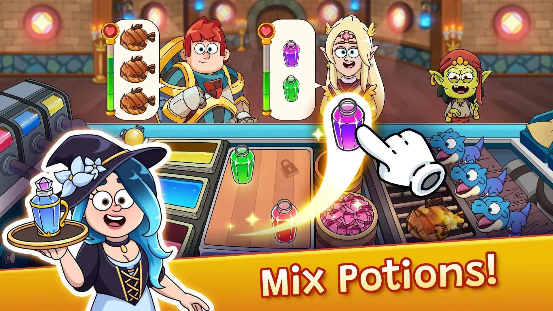 Potion Punch 2 v3.10.00 APK Мод (Много денег) Screenshot 1 Potion Punch 2 v3.10.00 APK Мод (Много денег) Screenshot 1