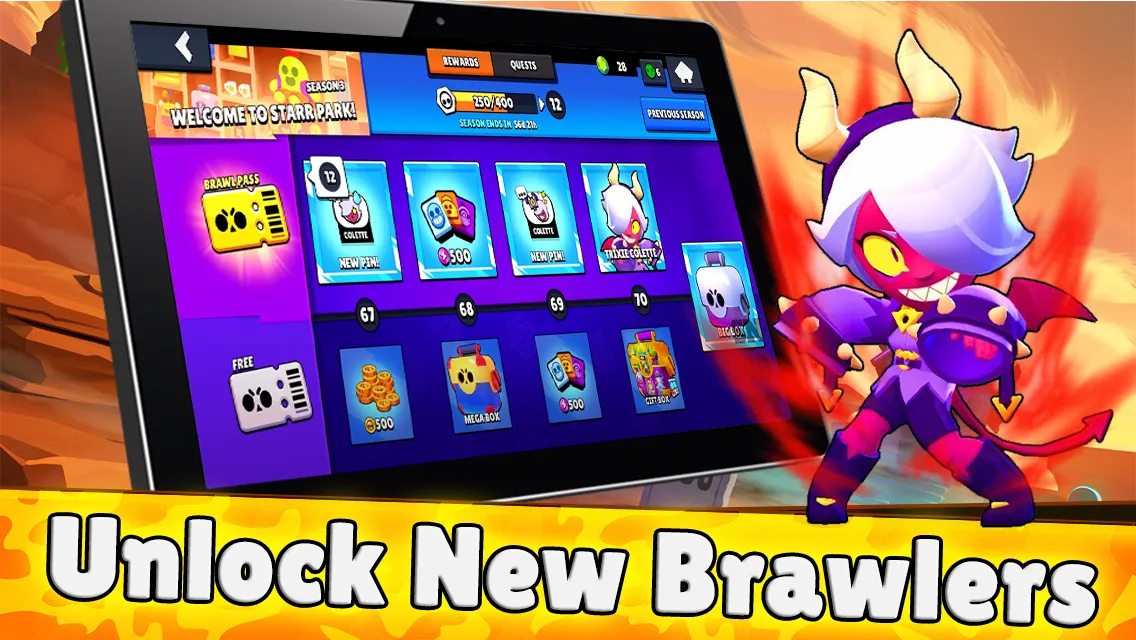 Brawl Pass box simulator for Brawl Stars Screenshot 2 Brawl Pass box simulator for Brawl Stars Screenshot 2