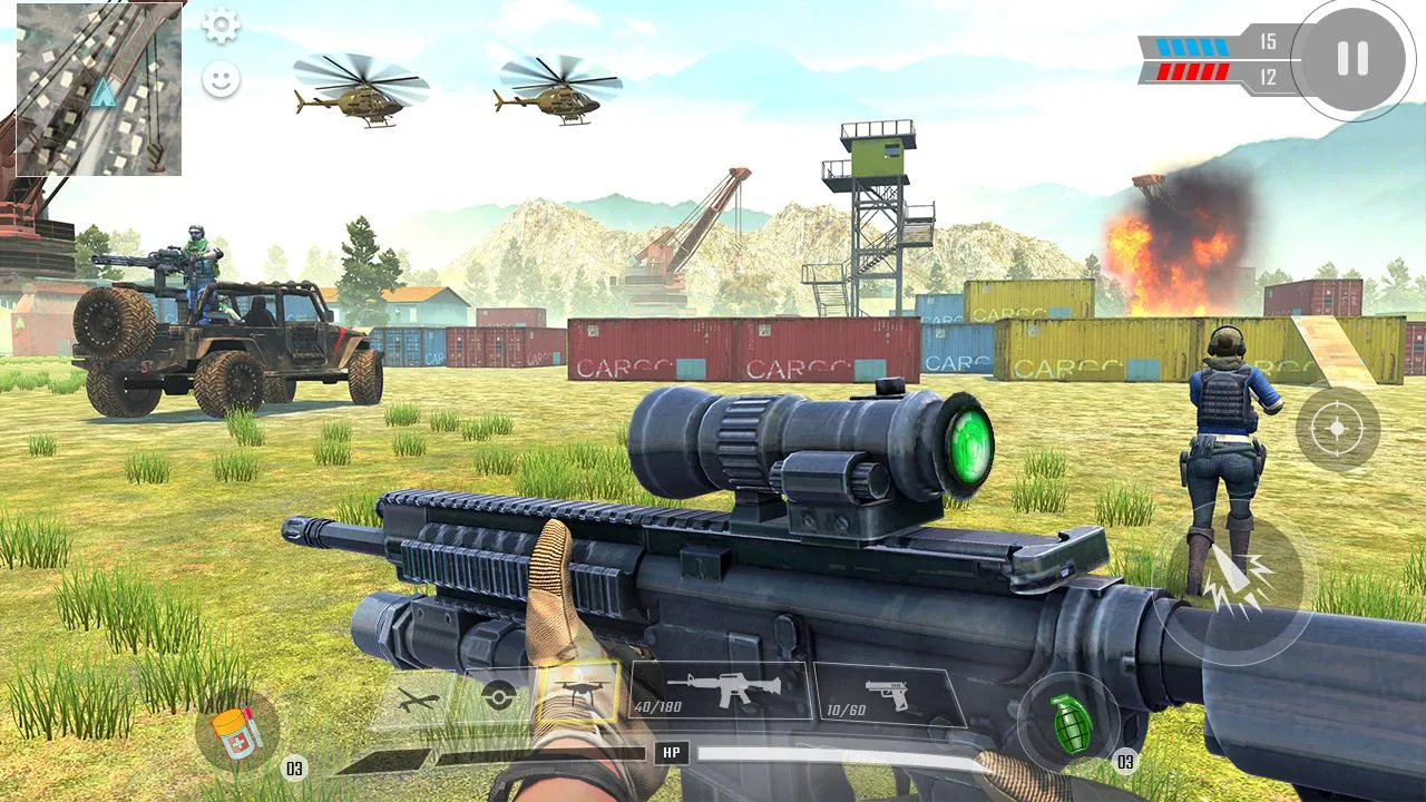 Коммандос армия игра не в сети [мод: меню] Screenshot 3