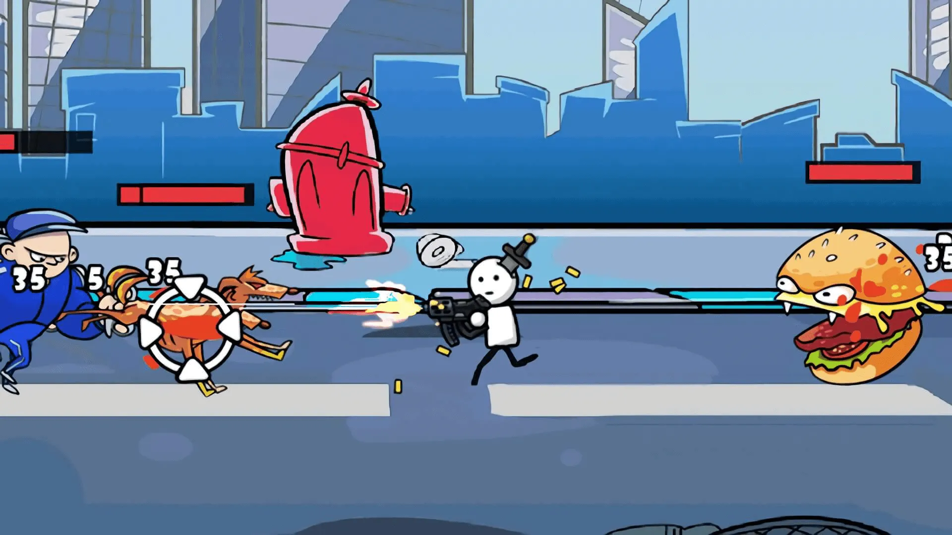 One Gun 2: Stickman v61 APK Мод (Много денег) Screenshot 2