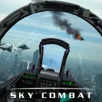Скачать MOD Sky Combat: онлайн ПВП бои на самолётах 5х5 [мод: бесконечные ракеты] на Андроид