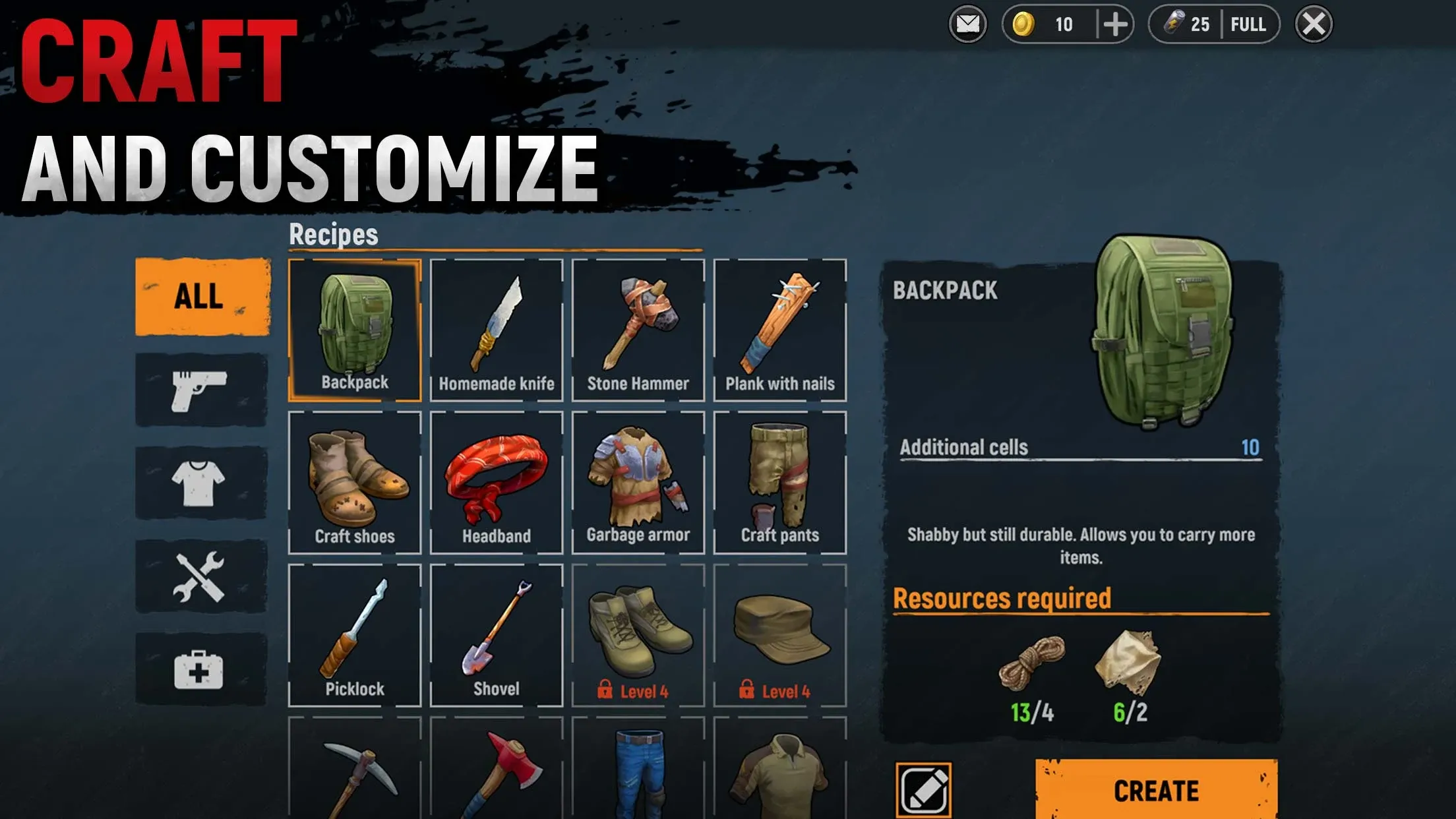 Let’s Survive v1.10.6 APK Мод (Бесплатные покупки) Screenshot 5
