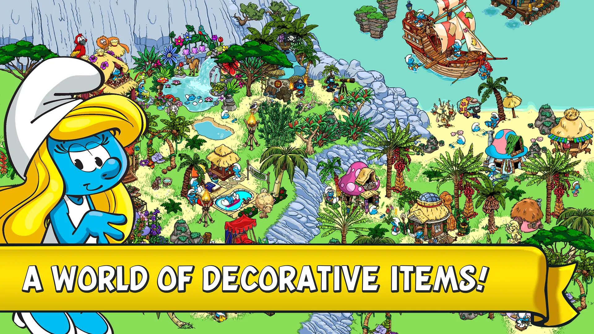Smurfs' Village v2.95.0 APK Мод (Много денег) Screenshot 2 Smurfs' Village v2.95.0 APK Мод (Много денег) Screenshot 2
