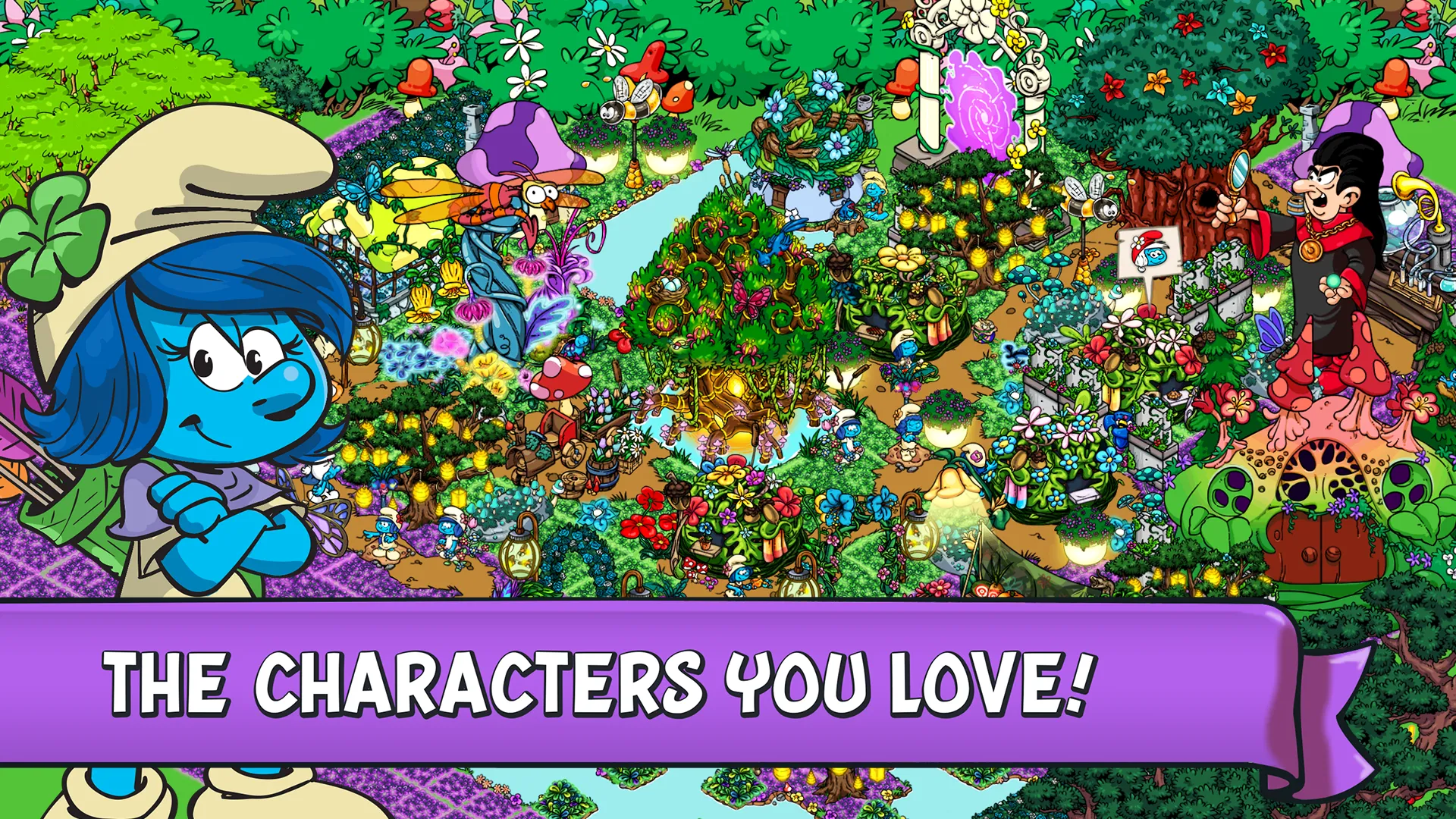 Smurfs' Village v2.95.0 APK Мод (Много денег) Screenshot 3 Smurfs' Village v2.95.0 APK Мод (Много денег) Screenshot 3