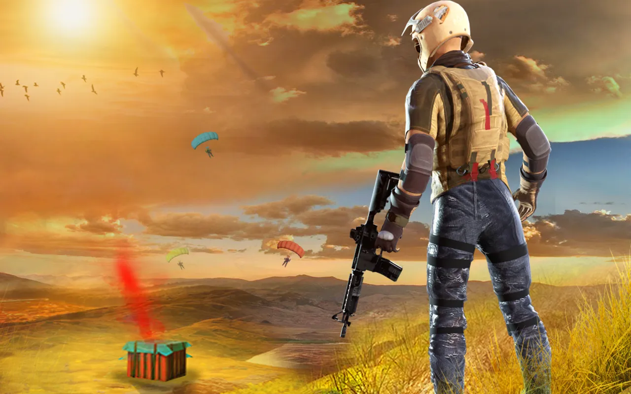 Call of Free Firing Battle Royale [мод: много денег] Screenshot 1